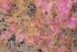 Polished Cobaltoan Calcite Slab - Congo #95004-1